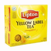 ราคา LIPTON ชา 2 กรัม กล่อง100ซอง ลิปตัน Yellow Label (20866286793)