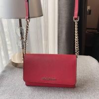 ราคา ของแท้ 100 กระเป๋าสะพาย MK สีแดงล้วนทั้งใบ 35S0GTvc2L Michael kors Jet Set MD MF Phone Xbody (9416232296)