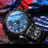 ราคา Midsummer นาฬิกาสวิสแท้รุ่นใหม่ปี2021นาฬิกากลไกเรืองแสงกันน้ำสำหรับผู้ชายนาฬิกาแฟชั่นเกาหลีหน้าปัดใหญ่ (10194183413)