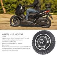 ราคา 10in Electric Scooter Wheel Motor Hub Motor Accessories Replacement for Electric Motorcycle Electric Bicycle 36 60V (20117637843)