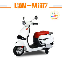 ราคา Luckytoys1117รถมอไซไฟฟ้า รถมอไซรถเวสป้าแบตเตอรี่ เท่ สีสวย มีเพลงMP3 (19803636138)