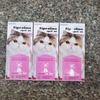 ราคา fiproline Spot on cat ยาหยอดกำจัดเห็บ สำหรับแมว จำนวน 3 หลอด (681488526)