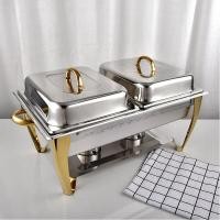 ราคา อ่างอุ่นอาหาร สแตนเลส full size ถาดคู่ ฝาคู่ (19480761701)