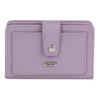 ราคา Jacob International กระเป๋าสตางค์ผู้หญิง V32173 ชมพูแดงม่วงเทาน้ำตาลน้ำเงินดำ (21116344822)