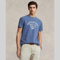 ราคา Sale Polo Ralph Lauren เสื้อยืดผู้ชาย Tee Classic Fit Montauk Point T Shirt รุ่น MNPOTSH1N821882 สีฟ้า (20809108952)