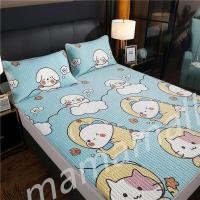 ราคา ผ้ารองกันเปื้อนที่นอน แผ่นยางพาราขนาด 6 ฟุตผ้ารองกันเปื้อนที่นอนสำหรับโรงแรมผ้านุ่มพิเศษพร้อมสายรัด 4 มุม COD (18200358980)