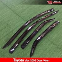 ราคา กันสาด กันสาดน้ำฝน Vios 2003 2004 2005 2006 สีดำ (9201796733)