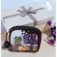 ราคา กระเป๋าสตางค์แฮนเมค2ชิป3ช่องกว้าง5นิ้วสูง4ก้นพับ1นิ้วผ้าญี่ปุ่นแต่งแอปปริเก้ปักลายงานทำมือ (20144972231)