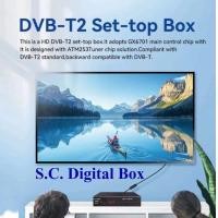 ราคา DVB T2 H 264 HD กล่องรับสัญญาณดิจิตอลทีวีกล่องดาวเทียมรองรับ YouTube 92 5000 DVB T2 DVB C MPEG4 H 264 HD Digital set top (20930867390)
