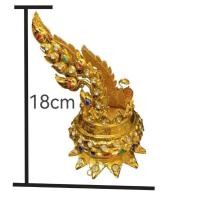 ราคา รัดเกล้ายอด เกี้ยวหางหงษ์ เครื่องประดับนางรำ (20227716640)