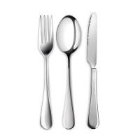 ราคา JAGUAR ชุดช้อนส้อม วิคตอเรีย และมีดสเต็ก ลายโลตัส สเตนเลส มาตราฐาน ISO 9001 ผลิตในประเทศไทย ช้อนส้อม 6 คู่ มีดสเต็ก 6 เล่ม (9506337898)