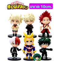 ราคา โมเดล My Hero Academia มายฮีโร่อคาเดเมีย ออลไมท์ เซ็ท6ตัว ขนาด10cm (16233273509)