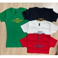 ราคา เสื้อยืดคอกลม ปักชาแนล กลางอก (20083679059)