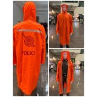 ราคา เสื้อกันฝน ตำรวจ ตราโล่ด้านหลัง พร้อมแผ่นสะท้อนแสง (20364266548)