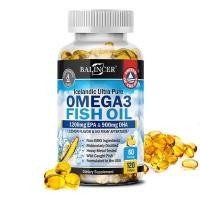 ราคา Balincer Omega 3 Fish Oil ผลิตภัณฑ์เสริมอาหาร ข้อต่อบำรุงสายตาช่วยเรื่องสมองและสุขภาพหัวใจ (21241679123)