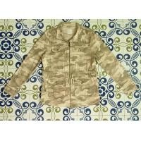 ราคา เสื้อสเวสเตอร์ เสื้อกันหนาว เสื้อแขนยาว ลายพราง เสื้อกันหนาวสเวสตอร์ เสื้อวินเทจ มือ2 So แบรนด์USA M Made in India 98 cotton ใส่กันลมกันแดด ใส่สบาย (20695945254)