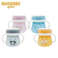 ราคา คว่ำไม่หก นอนดูดได้ NUEBABE ถ้วยหัดดื่ม Buddy babe แบบมีวาล์ว นอนดูดได้ 360 องศา (17741352232)