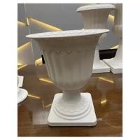 ราคา พร้อมส่ง กระถางโรมัน กระถางต้นไม้ กระถางพลาสติก จัดสวน ประดับสวน แต่งสวน กระถางโรมันสีขาว (20586700622)