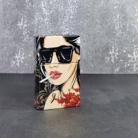 ราคา กล่องเก็บของ กล่องเหล็ก น้ำหนักเบา ลายสวยๆ ใส่ได้20ตัว กล่องพกพาขนาดเล็ก เลือกลายได้ (20675602956)
