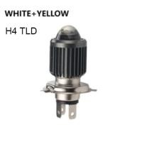 ราคา ไฟหน้ารถจักรยานยนต์หลอดไฟ LED H6 H4 ไฟส่องไกลและต่ำสองสีไฟหน้ารถจักรยานยนต์ P15D Mio125 ไฟขับขี่ขนาดเล็ก (21053285643)