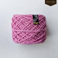 ราคา เชือกฟอกนิ่ม 4Ply โทนชมพู ม่วง เชือกฟอก สำหรับถักกระเป๋า หมวก งานอยู่ทรง I ไหมพรมฟ้ามุ่ย Fahmui Yarn (19577064758)