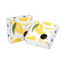 ราคา กล่องมะม่วง กล่องใส่ผลไม้ กล่องผลไม้หูช้าง กล่องใส่มะม่วง แพ็คละ 10 ใบ (19796295450)