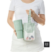 ราคา Moshi Moshi แก้วน้ำพลาสติกพร้อมกระเป๋า ลายน่ารัก มีฝาปิด ขนาด 750 ml รุ่น 7100032906 32911 (19666817805)