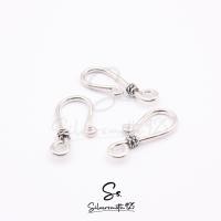ราคา ตะขอเอส เงินแท้ 92 5 ตะขอเงินรมดำ ตะขอสร้อยคอมีลวดลาย สร้อยข้อมือ สร้อยเลส ตะขอห้อยพระเครื่อง (19613966488)