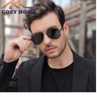 ราคา มาใหม่ แถมกล่องใส่แว่นตา แว่นกันแดดผู้ชาย แว่นตาแฟชั่นผู้ชาย แว่นตาผู้ชาย มี 2 สี (7441252334)