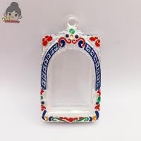 ราคา กรอบพระสมเด็จ กรอบพระเงินผสม กว้าง2 5 สูง3 8ซม ขนาดจอกระจก (17008471332)
