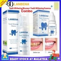 ราคา Beauty diary customization Teeth Whitening Mousse Teeth Whitening Essence LANBENA Toothpaste Dental Oral Hygiene Remove Stains Plaque Teeth Cleaning Tooth White Tool Oral Hygiene Teeth Whitening Essen