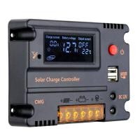 ราคา Solar Controller 20A MPPT 12V PV Solar Panel Battery Charger Regulator LCD Display (15152262666)
