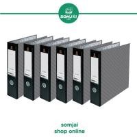 ราคา Elephant ตราช้าง แฟ้มสันกว้าง A4 สัน 3 นิ้ว สีดำ No 100A4 แพ็ค 6เล่ม (19511568517)