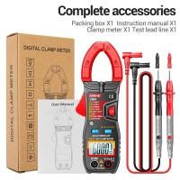 ราคา ANENG CM81สมาร์ท AC Clamp Meter Clamp Type Multimeter 6000 Counts Auto Range Voltmeter 600A Ammeter Resistance Meter พร้อมไฟฉาย (16400455091)