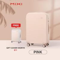 ราคา Mixi 24นิ้วผู้ชายผู้หญิง PC กระเป๋าเดินทาง Check In กันน้ำ TSA 360 Universal Spinner ล้อสวมใส่รถเข็นกระเป๋าเดินทางฟรี M9236 (1399368380)