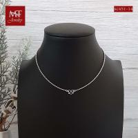 ราคา MT สร้อยคอเงินแท้ ลายบอลกลม งานไทย หนา 2 มม ยาว 14 16 18 20 22 24 นิ้ว 925 Sterling Silver ball Chain sc451 MT Jewelry มณีธารา (10409390524)
