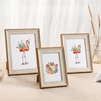 ราคา กรอบรูปขนาด 4x6 5x7 6x8 8x10 10x12 A4 ไม้3สี ขอบเหลือง กรอบสีขาว ขอบน้ำตา ทรงเหลี่ยม มีหูแขวนผนัง มีขาตั้งโต๊ะ ขนาด 10 12 ไม่มีขาตั้ง B15 (11766258206)