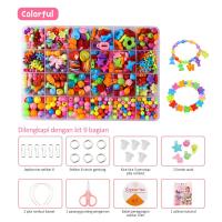 ราคา LAKOE ของเล่นลูกปัด ลูกปัดกำไล ลูกปัด ประดับสร้อย พร้อมอุปกรณ์ ชุดร้อยลูกปัด ลูกปัดทำสร้อย ลูกปัดทำสายแมส (21074273742)