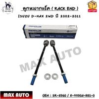 ราคา ลูกหมากแร็ค RACK END ISUZU D MAX 2WD ปี 2002 2011 SIZE M14x1 5 M14x1 5 OEM SR 5360 8 97304 851 0 (12601921393)