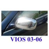 ราคา ครอบกระจกมองข้าง โครเมี่ยม 2 ข้าง โตโยต้า วีออส TOYOTA VIOS 2002 2004 2005 2006 (772658352)