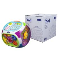 ราคา Bonbebe 7 in 1 Edu cube ของเล่นเด็ก กล่องกิจกรรม 7 ด้าน กล่องกิจกรรมเด็ก แบรนด์Bonbebe เกาหลีแท้ (573122813)