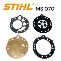 ราคา STIHL 070 MS070 เลื่อยใหญ่ อะไหล่เลื่อยโซ่ ผ้าปั๊มคาร์บิว ผ้าปั๊มคาร์บูเรเตอร์ ผ้าปั้มคาบู ชุด 4 ชิ้น ใช้กับเลื่อยสตินรุ่นใหญ่ (877910180)