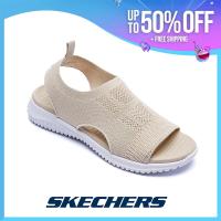 ราคา Skechers กัปตันเรือฤดูร้อนผู้หญิง รองเท้าแตะส้นแบน SK032402 (20826758553)