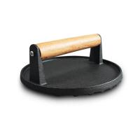 ราคา Smash Burger Press Heavy Duty Hamburger Press W Heat Resistant Handle Cast Iron Grill Press Bacon Press (19461537044)