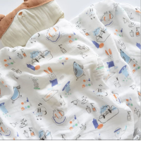 ราคา Babyonline R102 C1B1 ผ้าห่ม ผ้าห่อตัวทารกแรกเกิด ผ้ามัสลินแบมบูผสมผ้าฝ้าย นุ่ม อ่อนโยนต่อผิว (19679082459)