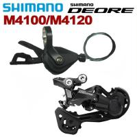 ราคา ใหม่ Shimano Deore M4100 Shifter M4120 M5120รางโซ่ล้อหลัง10 Speed Groupset SL M4100ขวาคันเกียร์หน้าต่าง RD M4120 M5120รางโซ่ล้อหลัง SGS ยาว Cage สำหรับ MTB จักรยานเสือภูเขาอะไหล่รถจักรยาน (11478539776