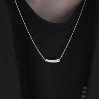 ราคา บัคสแตนเลสผู้ชายสร้อยห่วงโซ่ลายกระดกงูโซ่ไหปลาร้าสแตนเลสจี้มะเขือยาวขนาดเล็กสร้อยคอห่วงโซ่สำหรับแฟนหนุ่ม (21073716180)