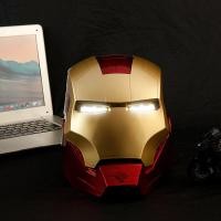 ราคา IronMan Helmet 1 1 Mask Can Open Eyes Can Light Up Adult Childrens Model Cosplay Props (16333482925)