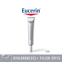 ราคา Eucerin HYALURON 3X FILLER EYE CREAM SPF 15 15 ML ยูเซอริน ไฮยาลูรอน เอชดี ฟิลเลอร์ อาย ครีมบำรุงรอบดวงตา 15มล ครีมบำรุงผิวหน้า ยกกระชับ ลดเลือนริ้วรอย (20880131594)