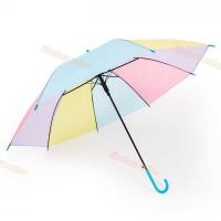 ราคา ร่มยาวเรนโบว์สีพาสเทล สีสวยหวานน่ารักมาก (3892946540)